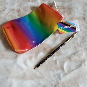20/$30 Pride Rainbow pencil/ make up bag